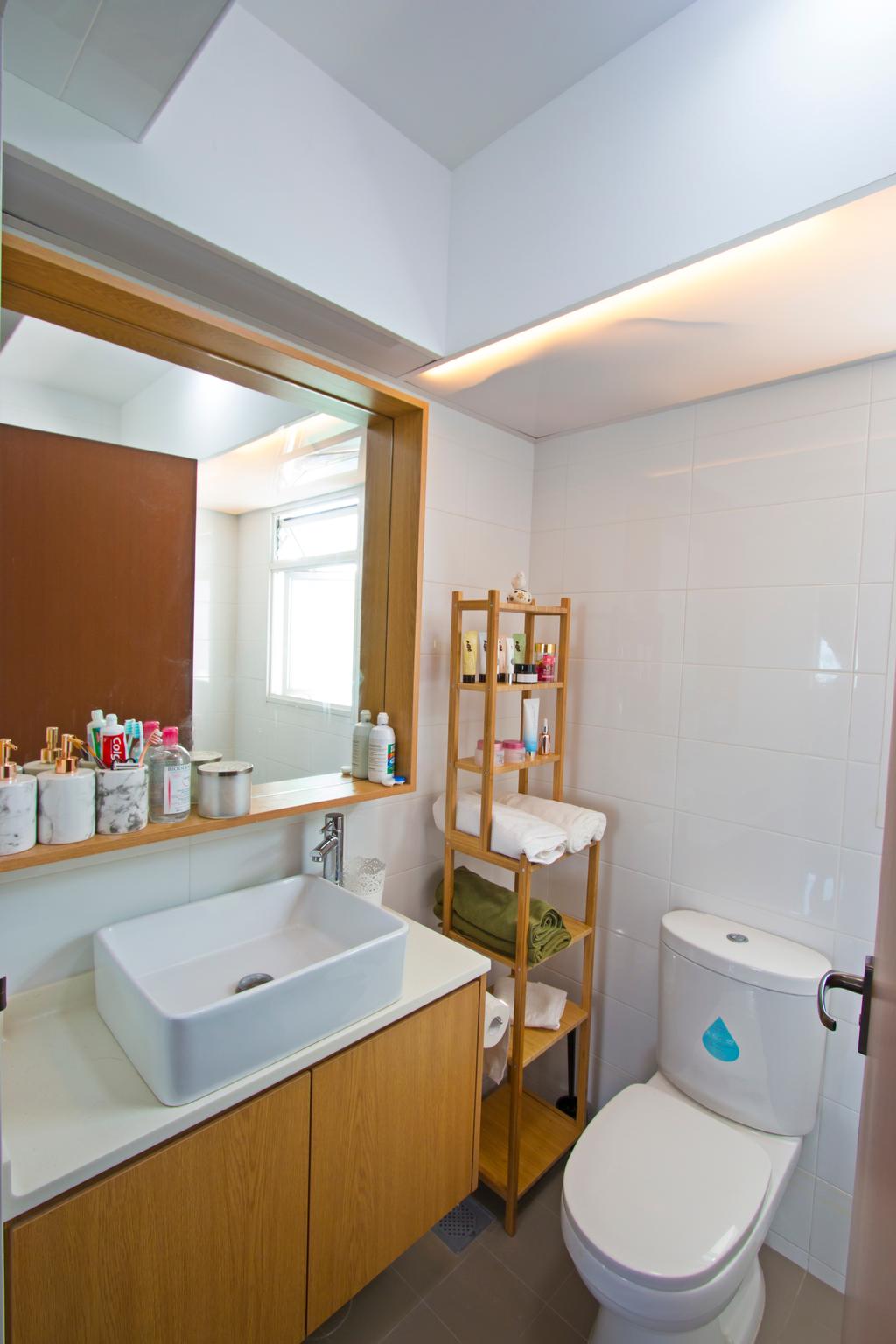 Contemporary, HDB, Bathroom, Lorong Limau, Interior Designer, Renex Interior