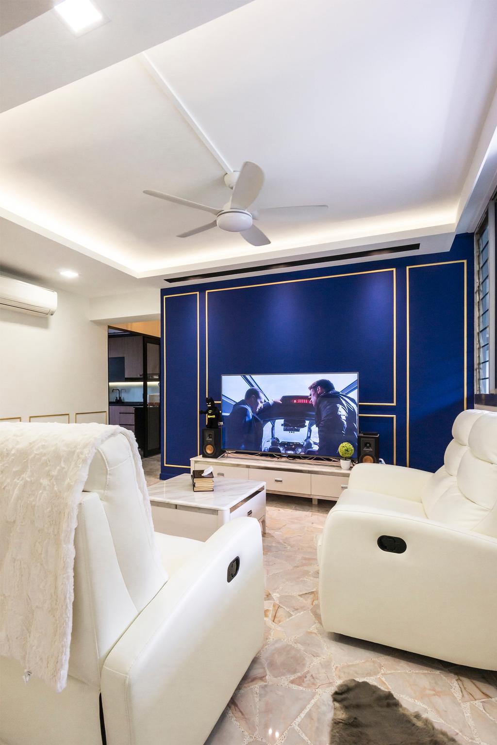 Modern, HDB, Living Room, Pasir Ris Drive 6, Interior Designer, Flo Design, Contemporary