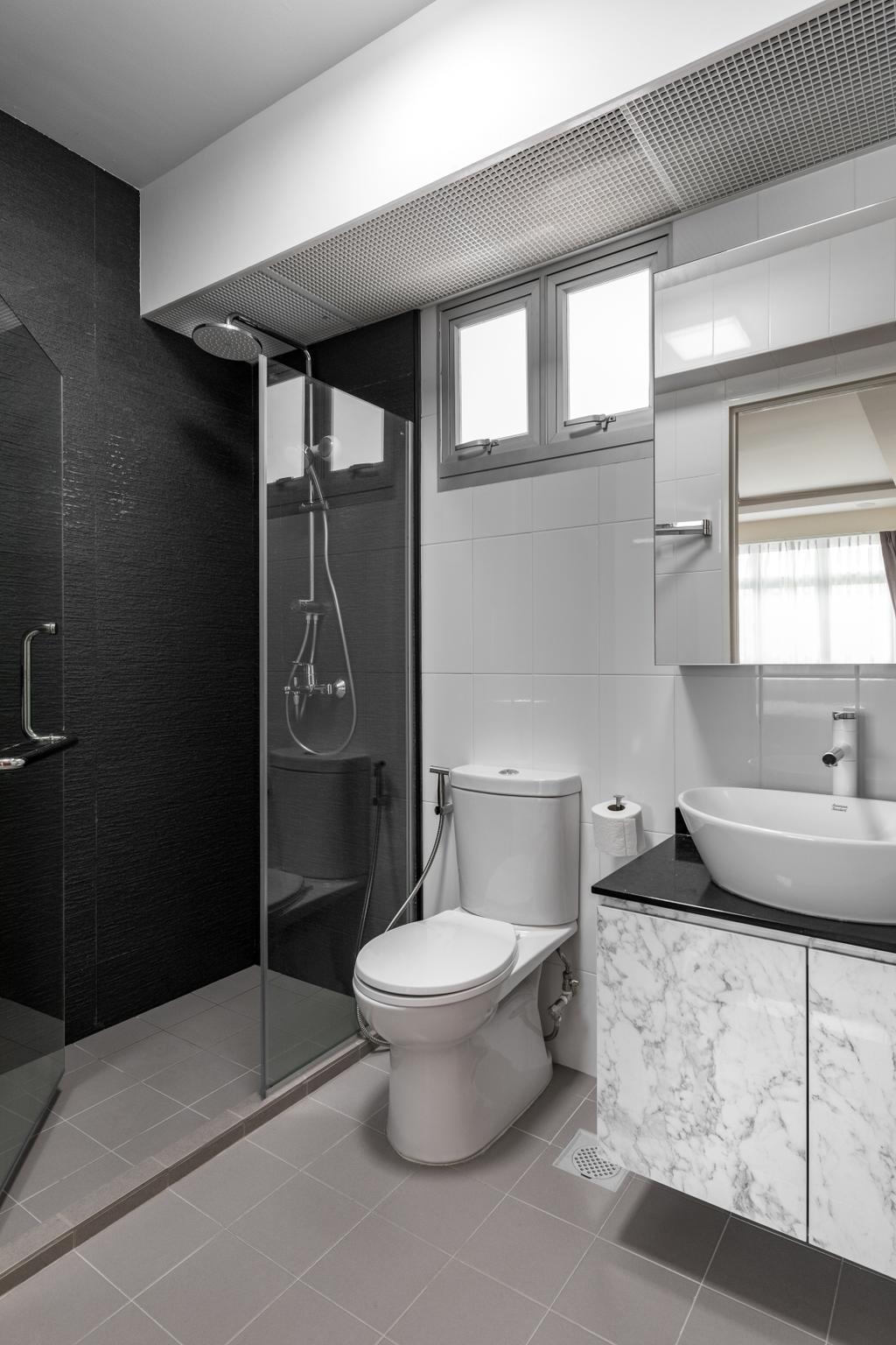 Contemporary, HDB, Bathroom, Canberra Street, Interior Designer, Starry Homestead
