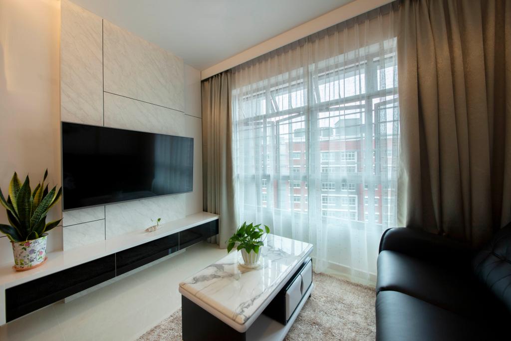 Contemporary, HDB, Living Room, Bukit Batok West Avenue 5, Interior Designer, EA Interior Design