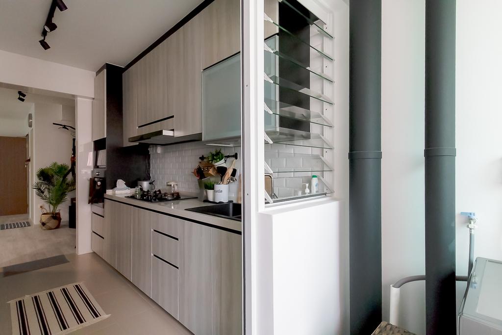Contemporary, HDB, Kitchen, Bukit Batok West Avenue 6, Interior Designer, Style Living Interior
