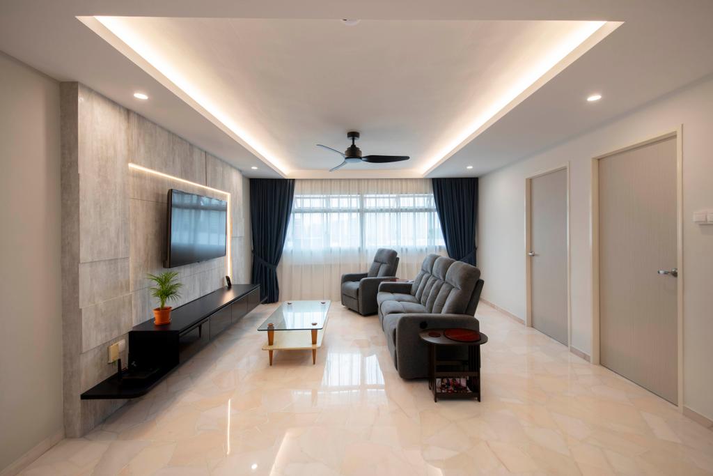 Contemporary, HDB, Living Room, Pasir Ris Street 71, Interior Designer, Form Design