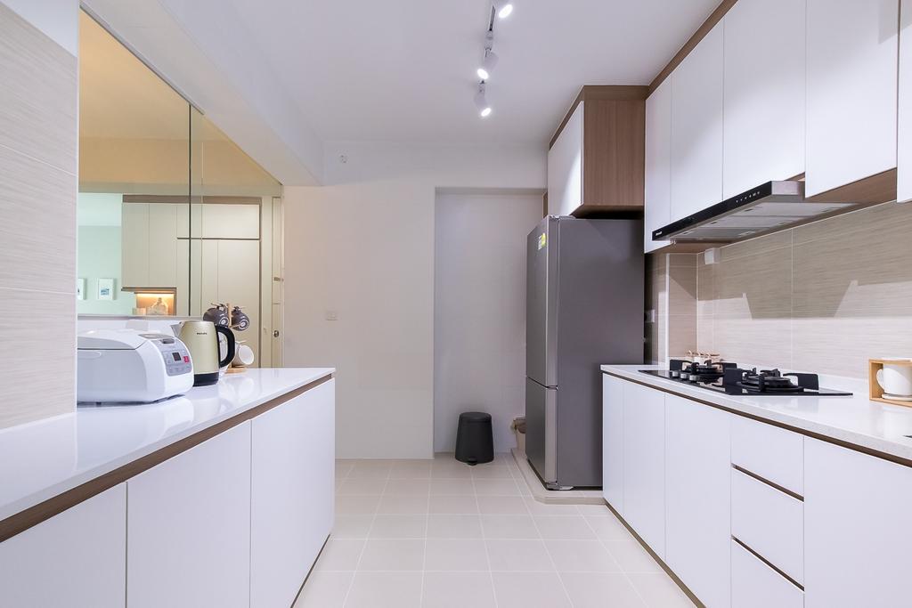 Contemporary, HDB, Kitchen, Canberra Walk, Interior Designer, Style Living Interior