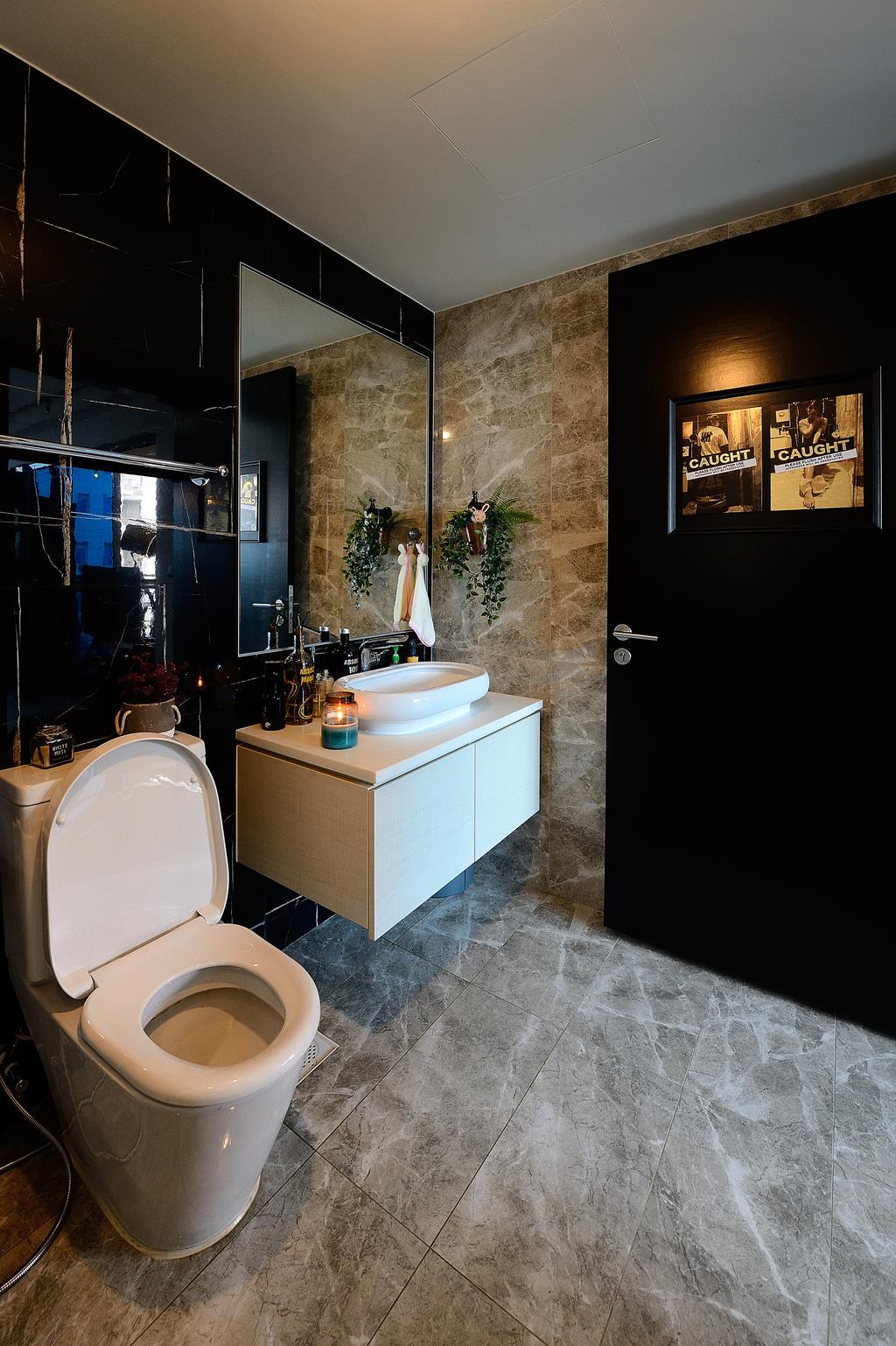 Contemporary, Condo, Bathroom, The Santorini, Interior Designer, M Squared Dezign
