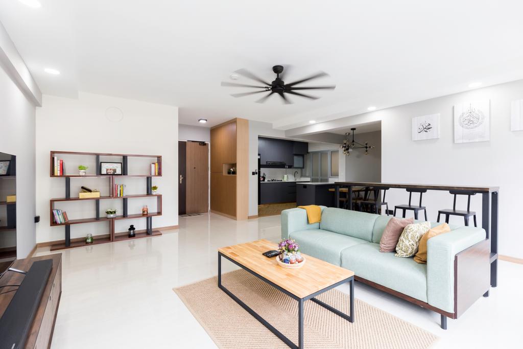 Contemporary, HDB, Living Room, Bukit Batok West Avenue 8, Interior Designer, Tab Gallery