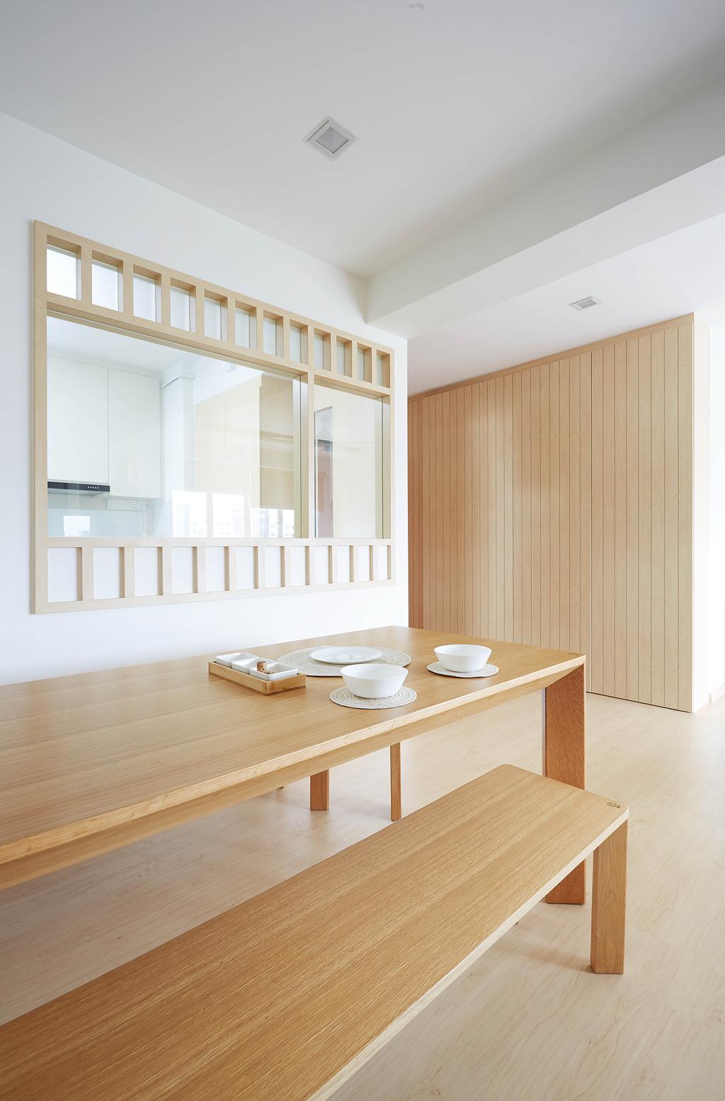 Minimalist, HDB, Dining Room, Yishun Avenue 4, Interior Designer, D5 Studio Image