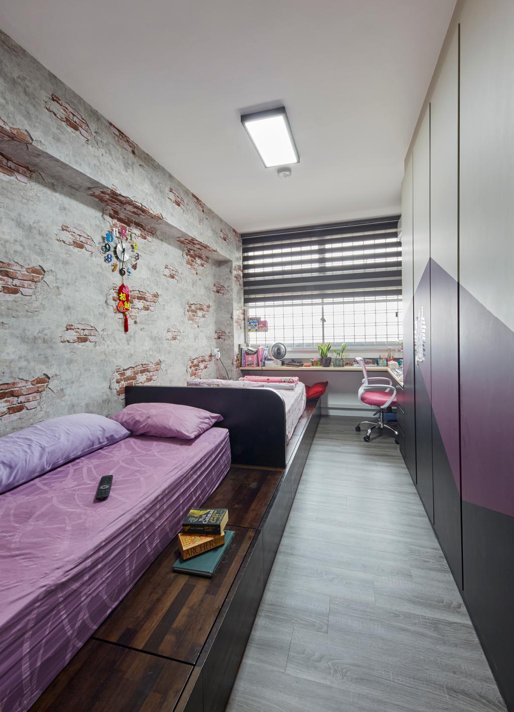 Modern, HDB, Bedroom, Bukit Batok East (Block 286), Interior Designer, i-Chapter