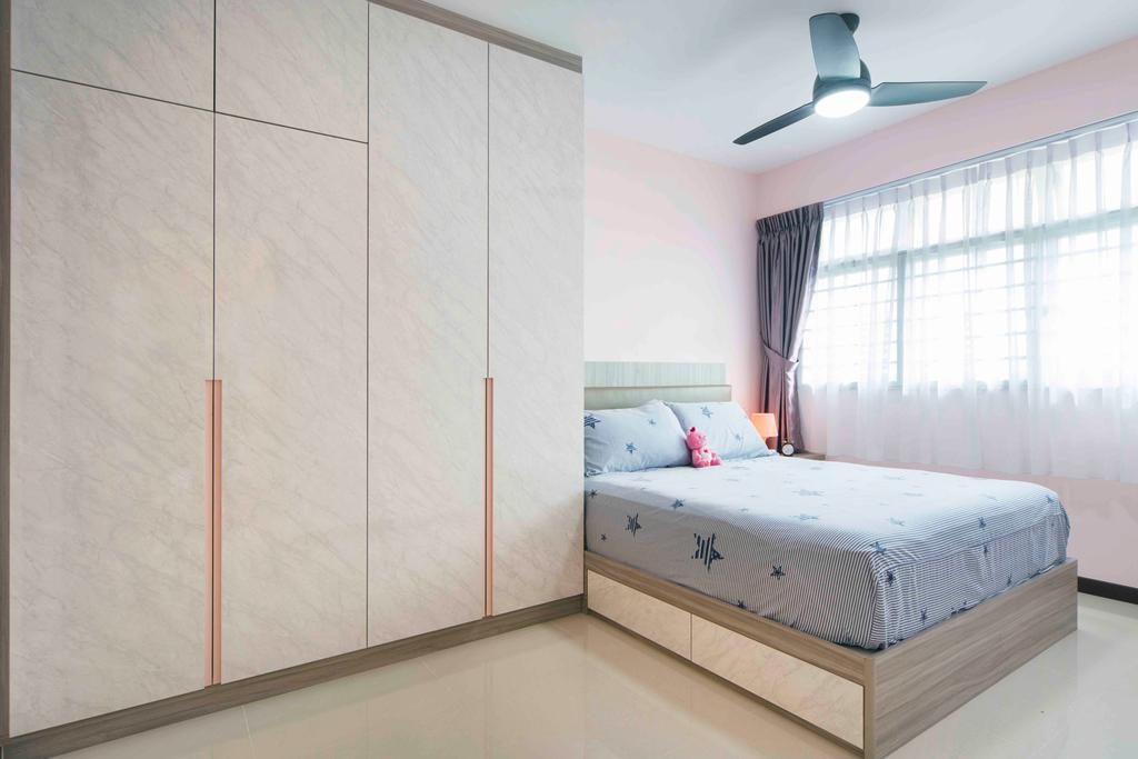 Contemporary, HDB, Bedroom, Sumang Walk, Interior Designer, Cozy Ideas