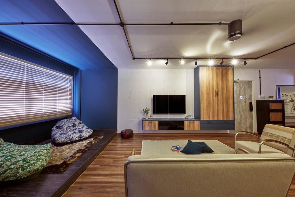 Eclectic, HDB, Living Room, Pasir Ris Street 71, Interior Designer, The Interior Lab