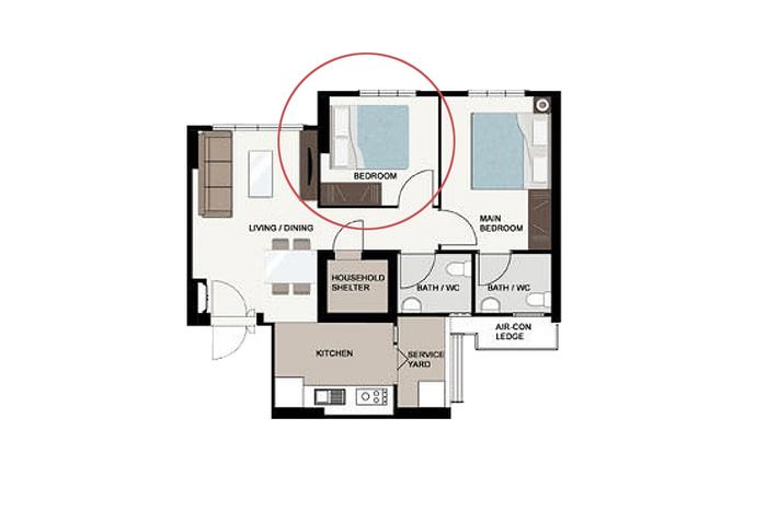 layouts for 3-room hdb