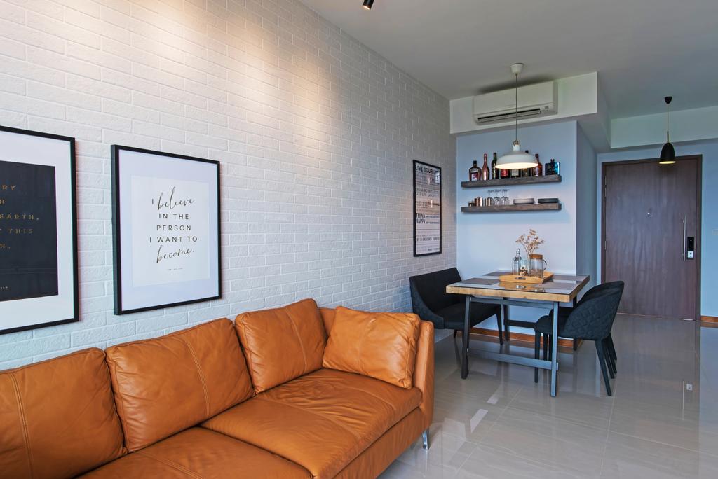 Contemporary, HDB, Living Room, Canberra Drive, Interior Designer, Diva's Interior Design