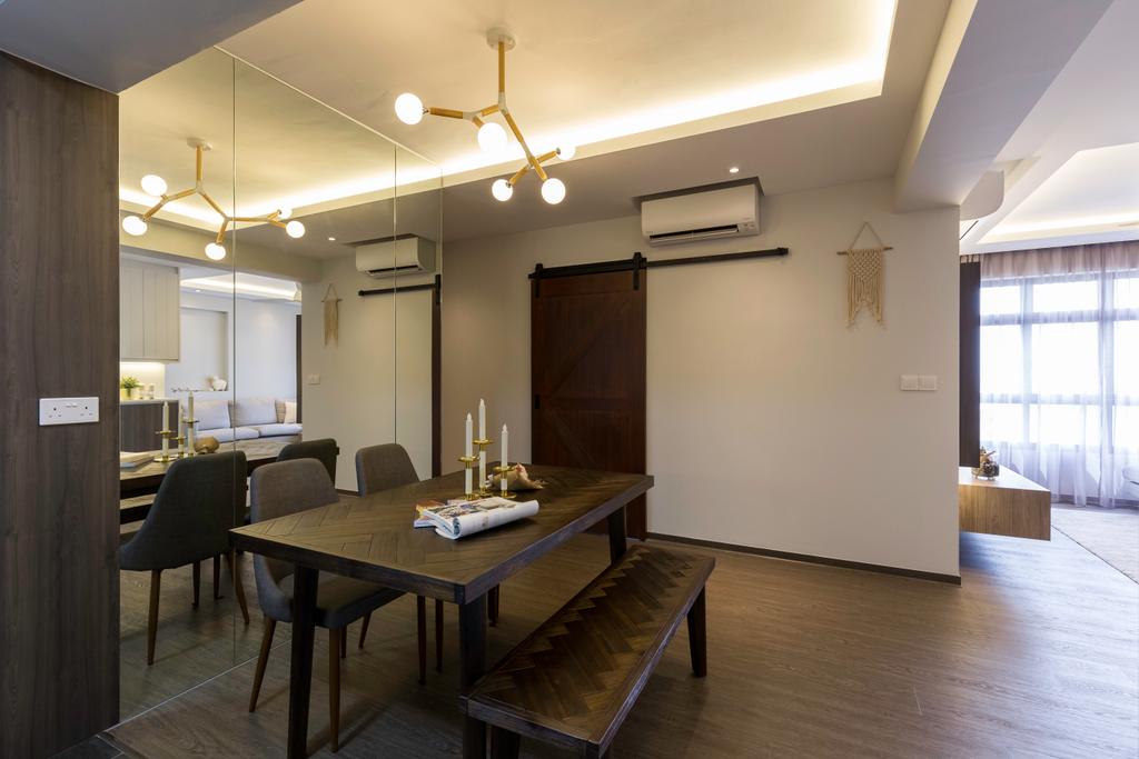 Modern, HDB, Dining Room, Toa Payoh East, Interior Designer, The Interior Place, Scandinavian
