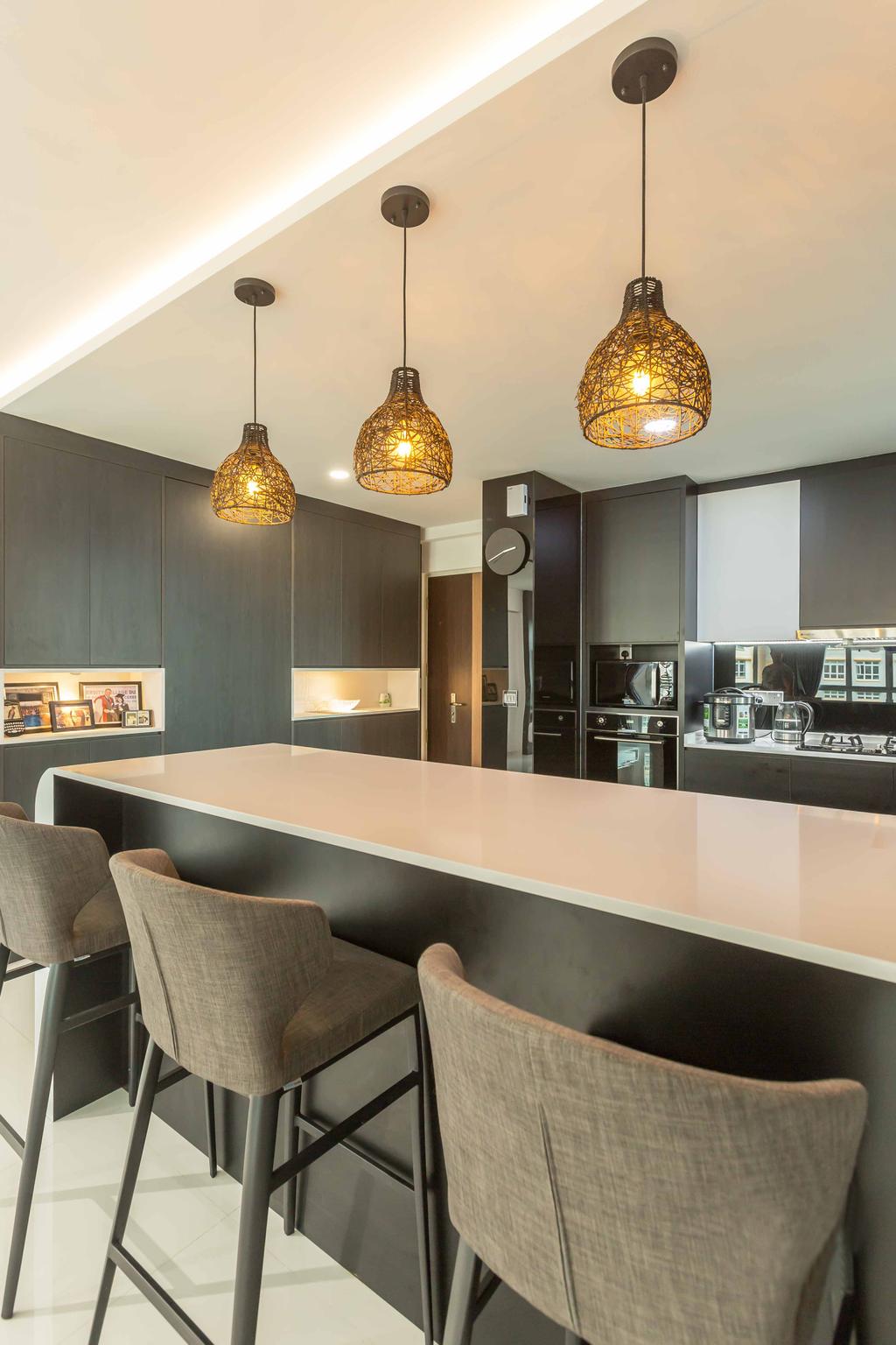 Modern, HDB, Kitchen, Sumang Lane (Block 226A), Interior Designer, Imposed Design