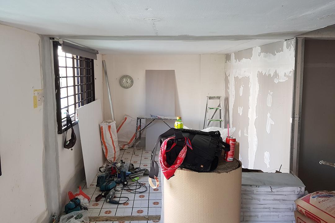 renovation singapore home before and after