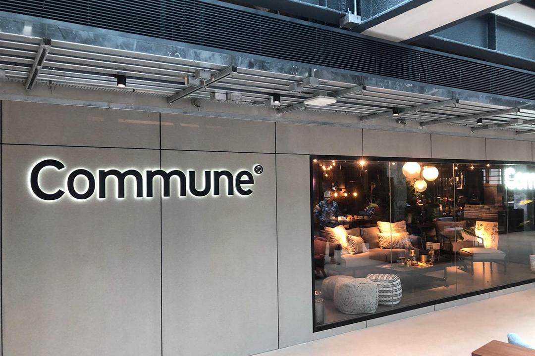Commune Furniture Store in Hong Kong