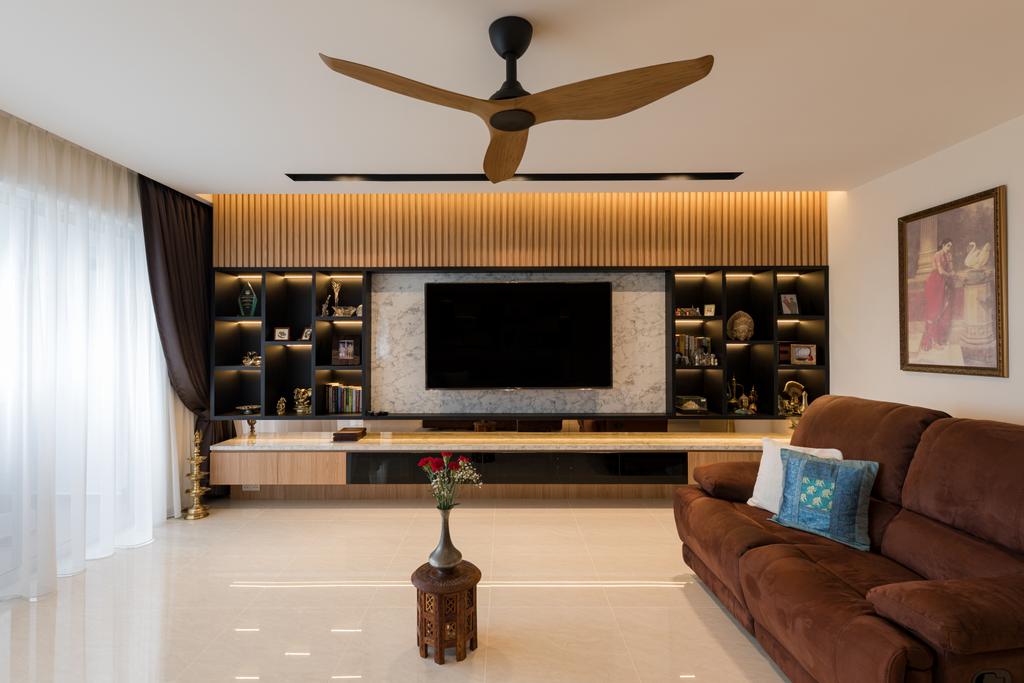 Contemporary, HDB, Living Room, Bukit Batok Street 11, Interior Designer, Zenith Arc