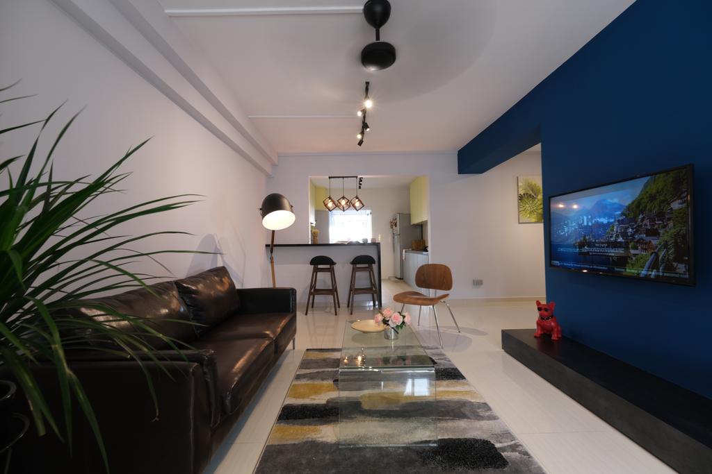 Contemporary, HDB, Living Room, Tampines Street 42, Interior Designer, Starry Homestead