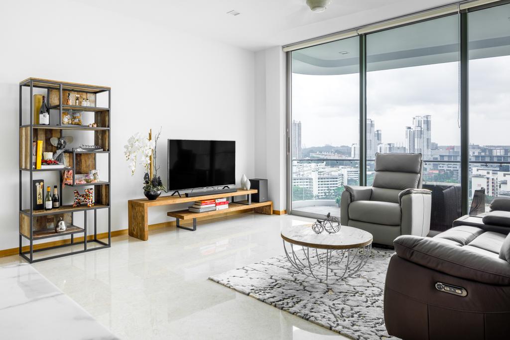 Modern, Condo, Living Room, Lush on Holland Hill, Interior Designer, Anhans Interior Design, Contemporary