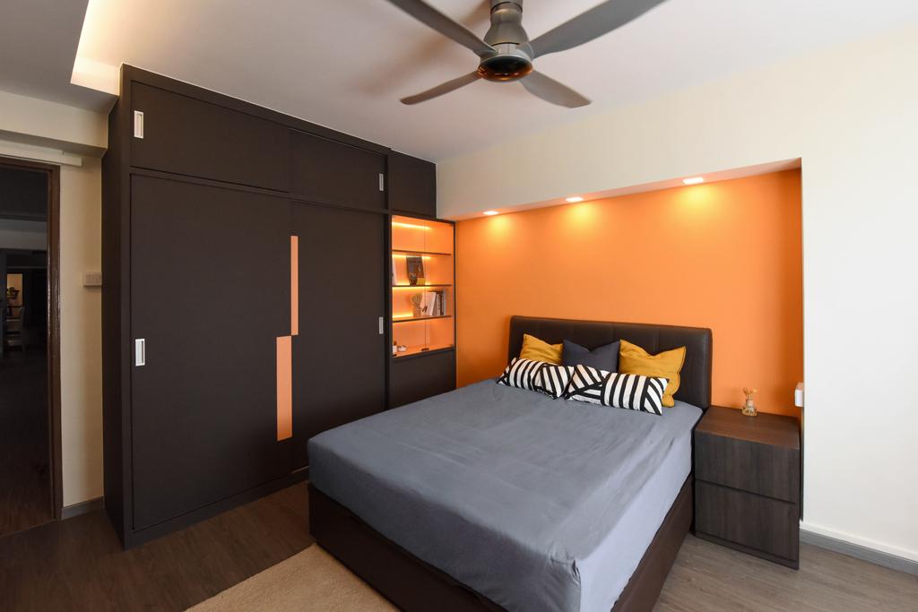 Contemporary, HDB, Bedroom, Elias Road, Interior Designer, Starry Homestead