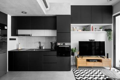 open-concept kitchen design