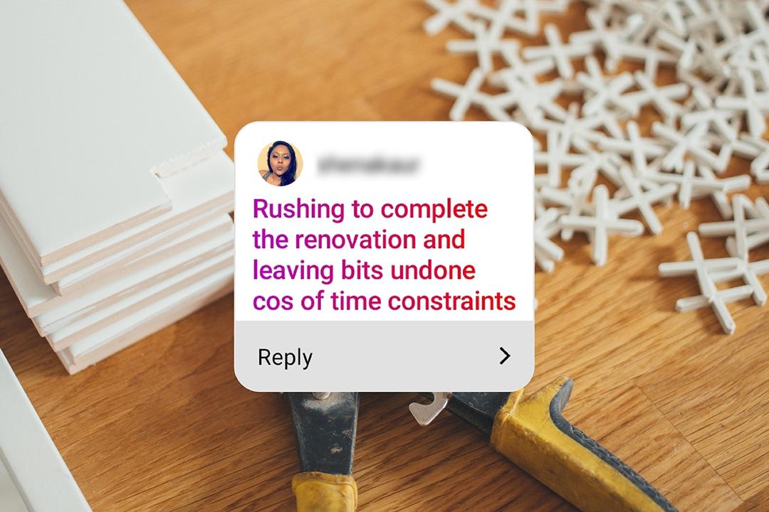 renovation regrets how to solve them