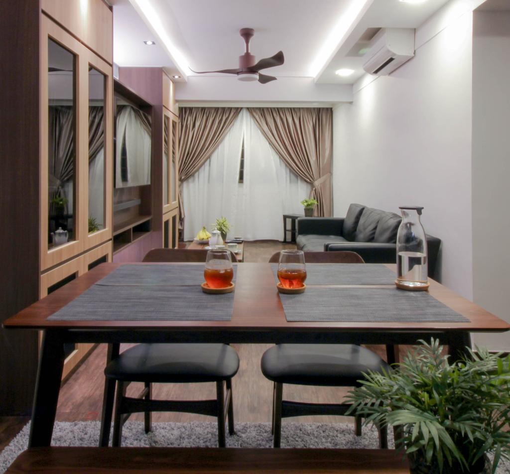 Contemporary, HDB, Dining Room, Telok Blangah Crescent, Interior Designer, Sense & Semblance