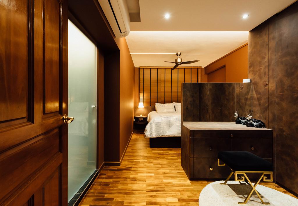 Contemporary, HDB, Bedroom, Tampines Street 33, Interior Designer, Fatema Design Studio