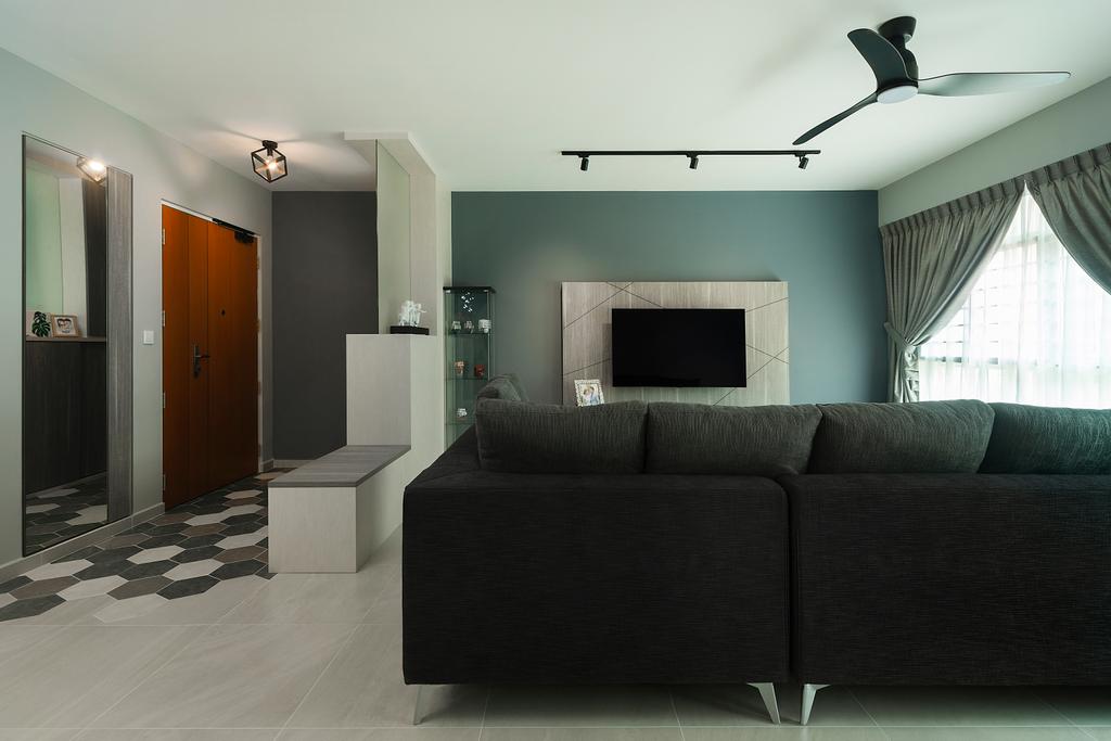 Modern, HDB, Living Room, Bukit Batok (Block 439C), Interior Designer, Great Oasis Interior Design