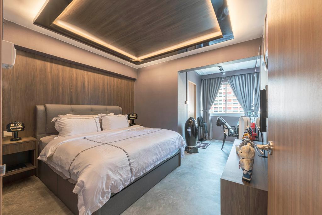 Contemporary, HDB, Bedroom, Bishan Street 23, Interior Designer, EA Interior Design