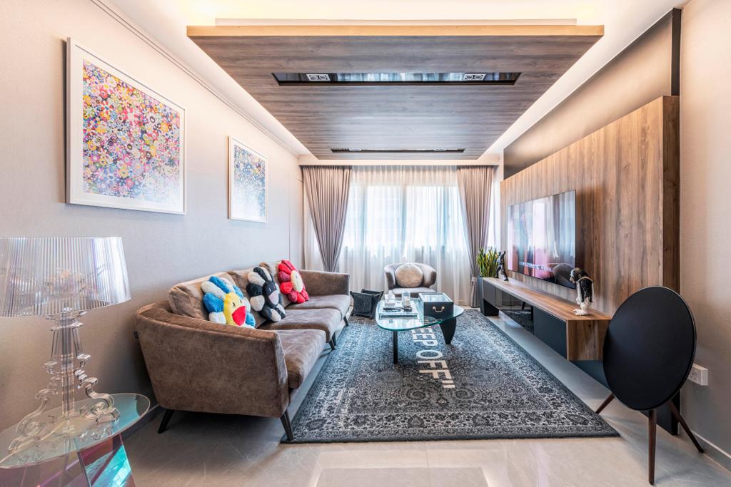 Contemporary, HDB, Living Room, Bishan Street 23, Interior Designer, EA Interior Design