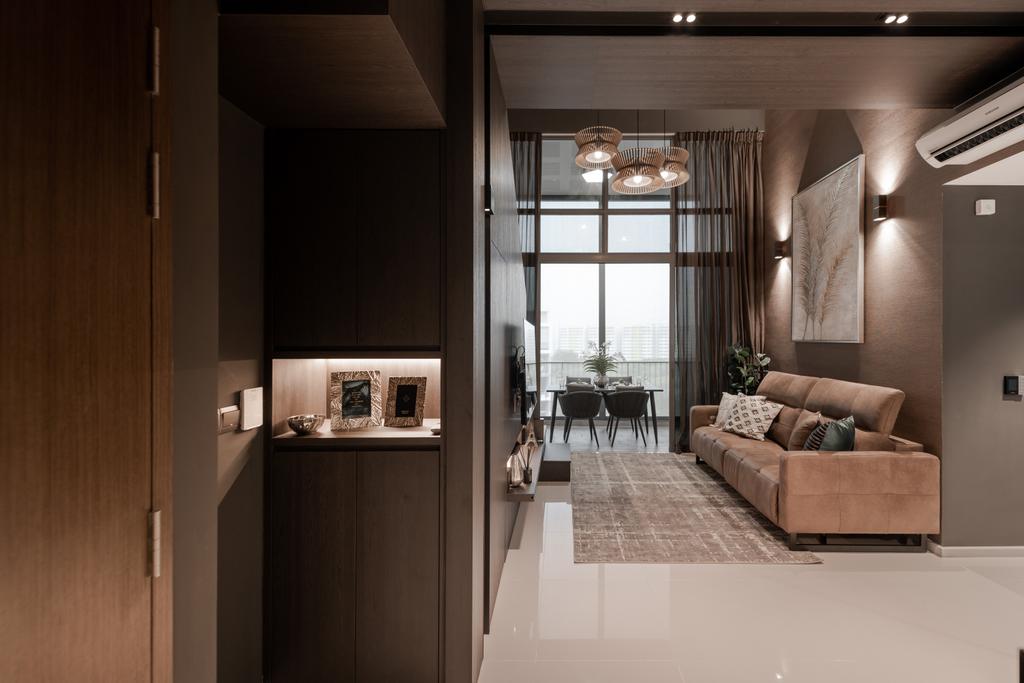 Contemporary, Condo, Living Room, Canberra Drive, Interior Designer, 19 Eighty Three