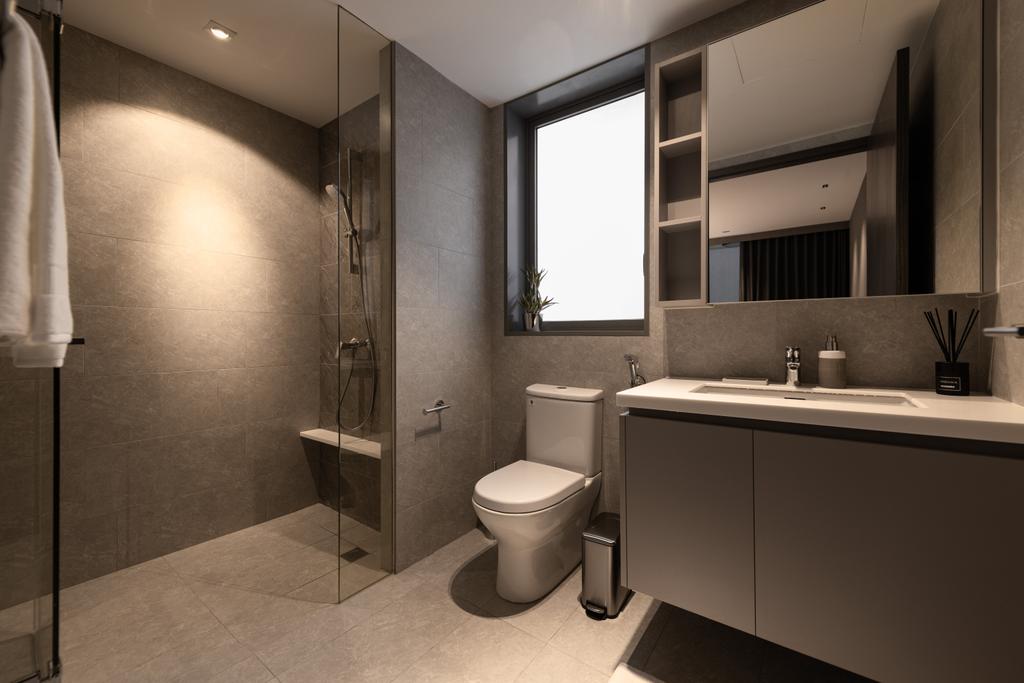 Contemporary, Condo, Bathroom, Canberra Drive, Interior Designer, 19 Eighty Three