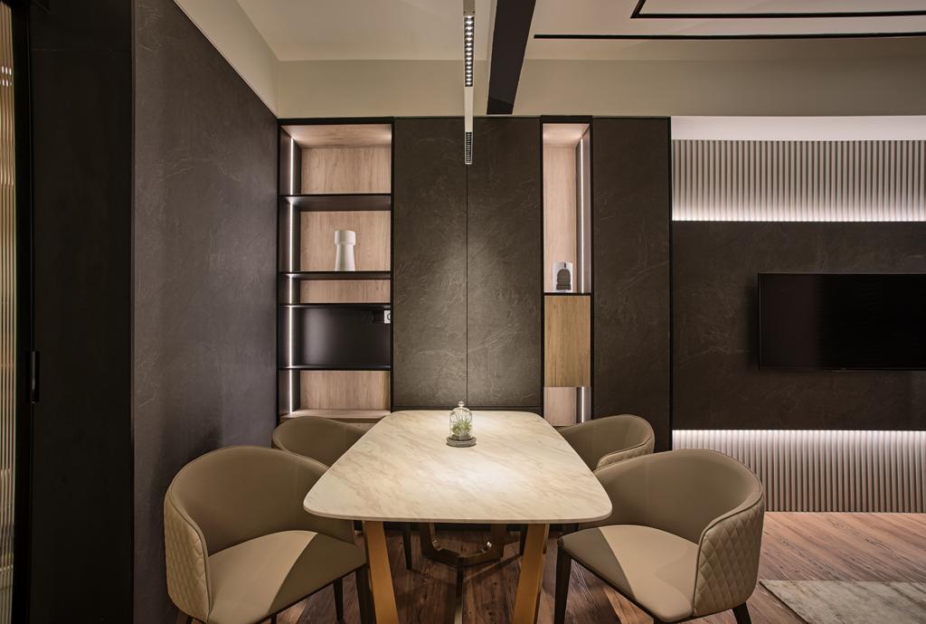 Modern, Condo, Dining Room, 28 Boulevard, Pandan Perdana, Interior Designer, Wo Design Studio