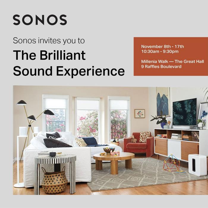Sonos Smart Sound System Workshop Qanvast