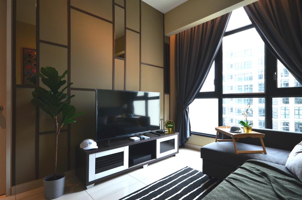 Scandinavian, Condo, Living Room, 28 BLVD, Kuala Lumpur, Interior Designer, Anwill Design Sdn Bhd