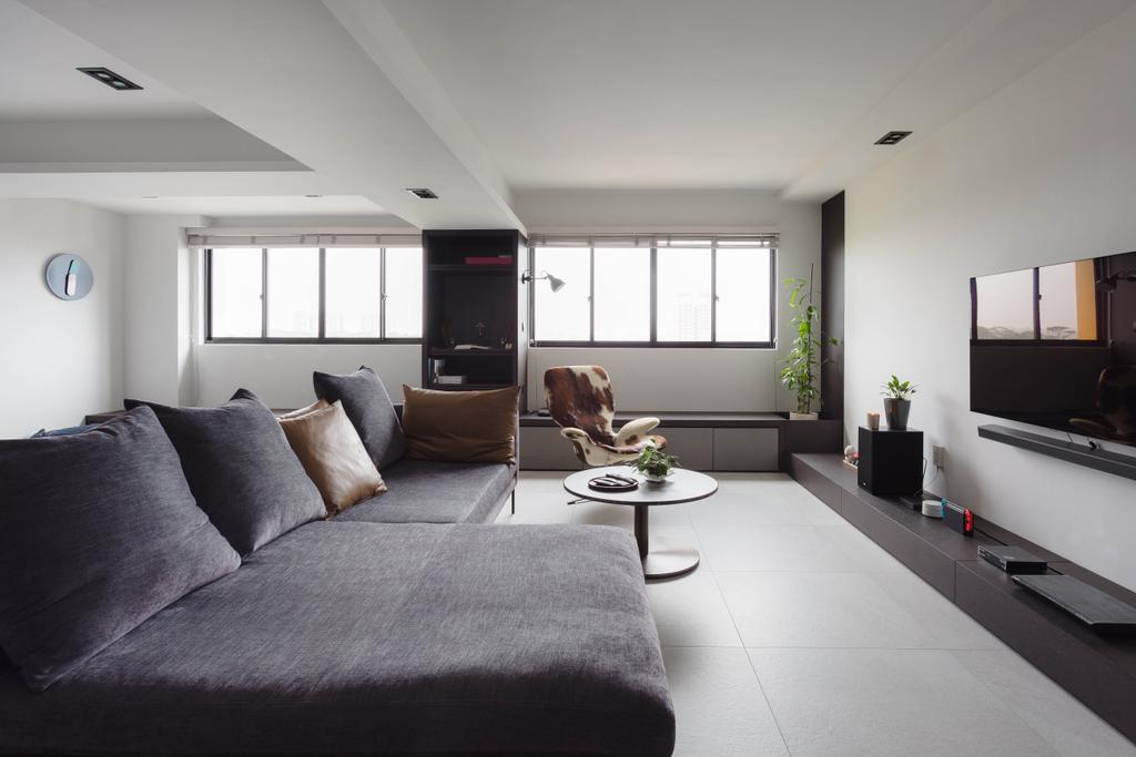 Contemporary, HDB, Living Room, Bishan Street 13, Interior Designer, Habit