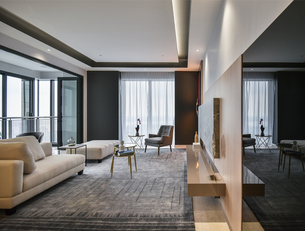 Contemporary, Condo, Living Room, Astaka (3B), Johor Bahru, Interior Designer, Blaine Robert Design Sdn. Bhd.