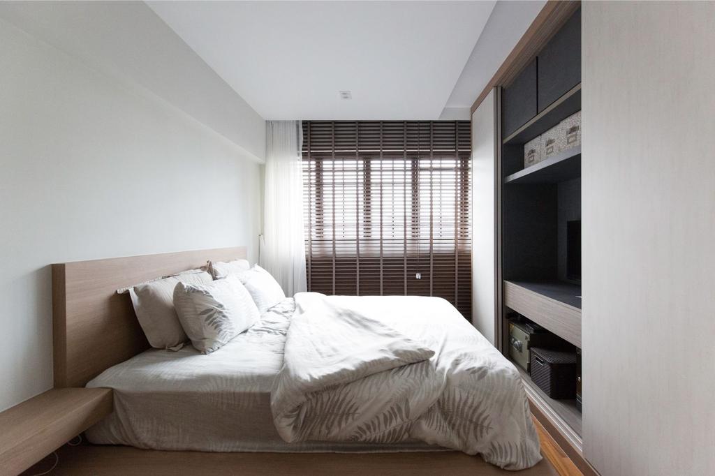 Contemporary, HDB, Bedroom, Ah Hood Road, Interior Designer, Carpenters 匠