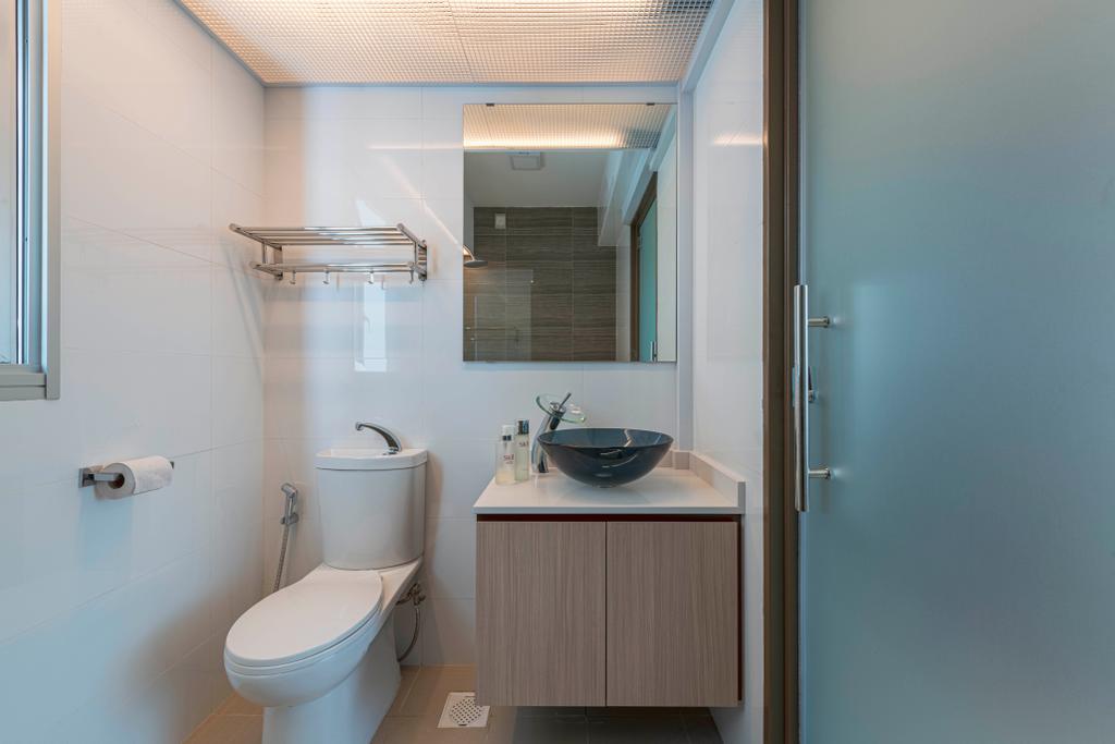Contemporary, HDB, Bathroom, Anchorvale Road, Interior Designer, DS 2000 Interior & Design