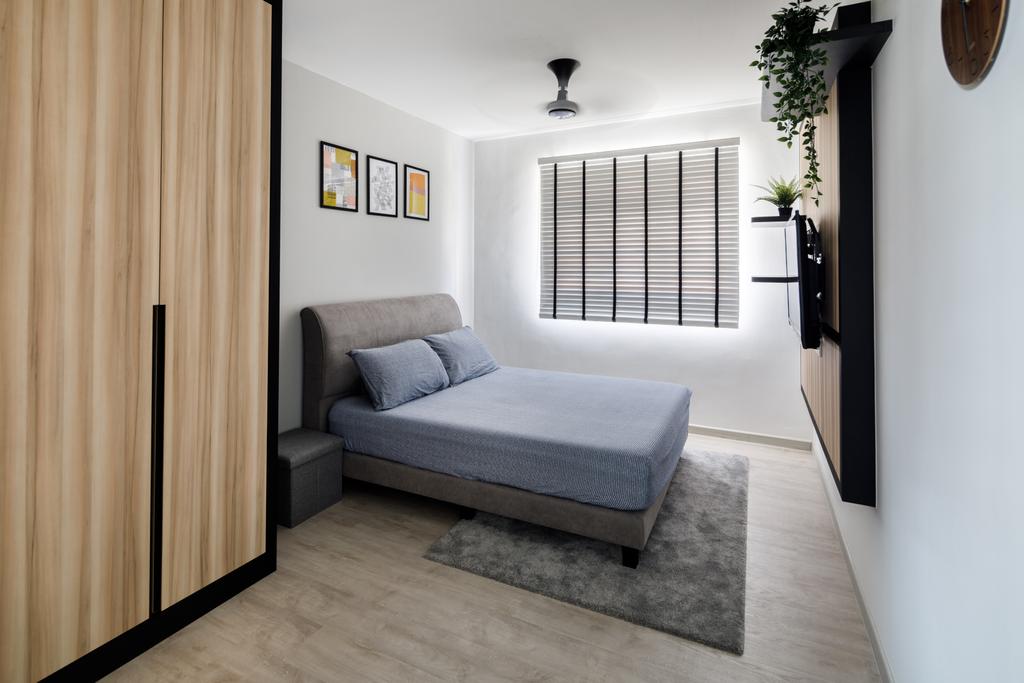 Contemporary, HDB, Bedroom, Canberra Crescent, Interior Designer, Apex Studios