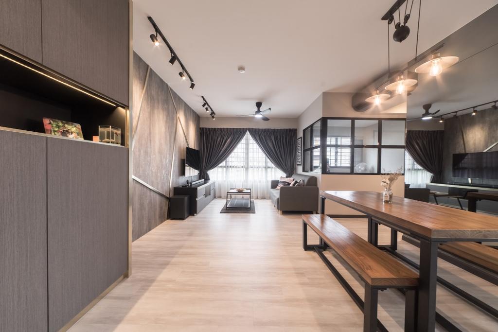 Contemporary, HDB, Yishun Avenue 6, Interior Designer, MET Interior