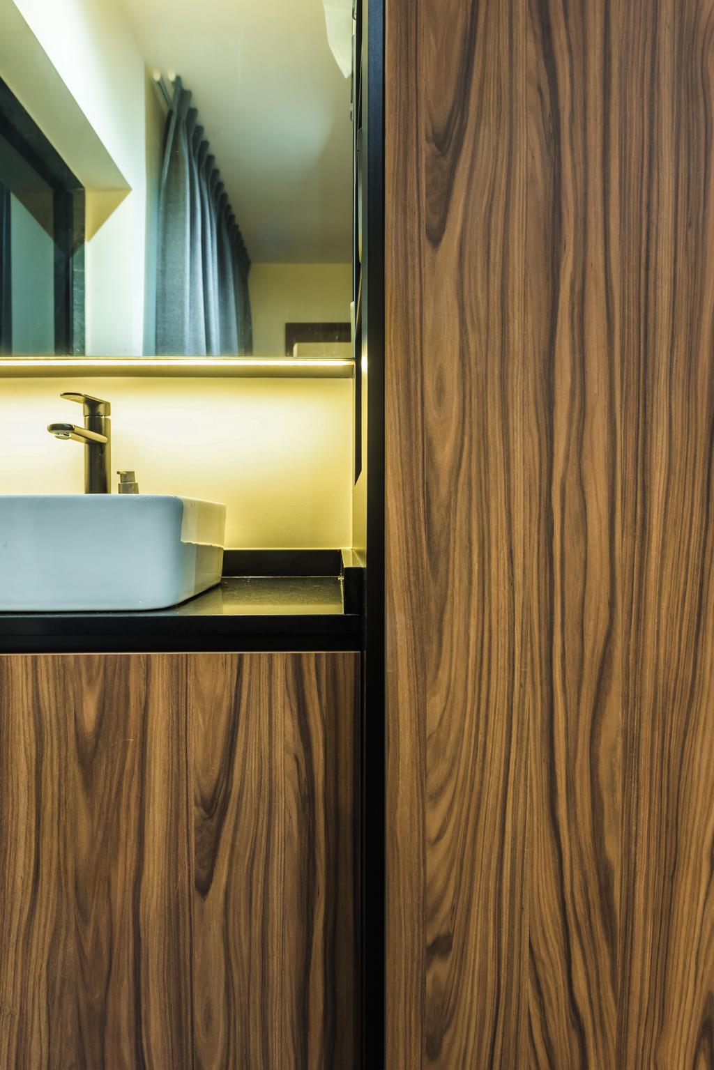 Contemporary, HDB, Bathroom, Serangoon Central, Interior Designer, Design Story