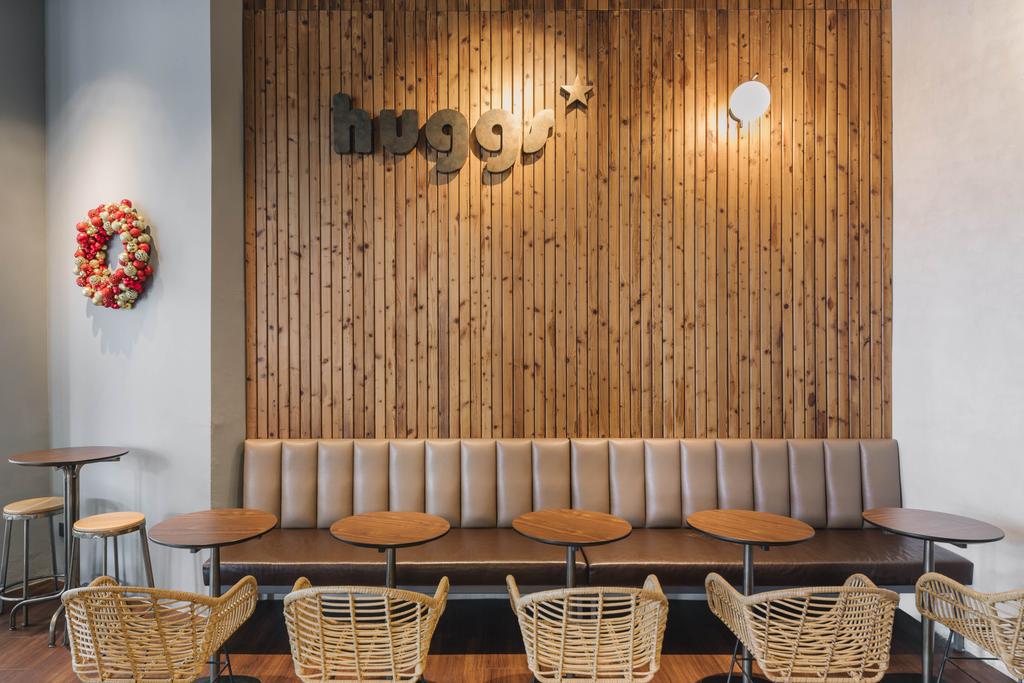 Huggs Coffeebar @ Millenia Walk, Commercial, Interior Designer, LS2 Design & Construction, Contemporary