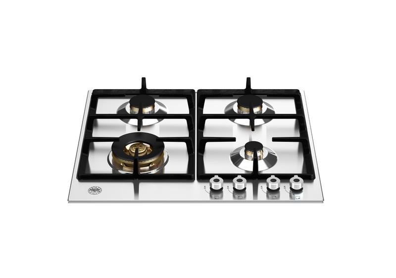 60cm 4-burner Gas Hob with Lateral Dual Wok 1