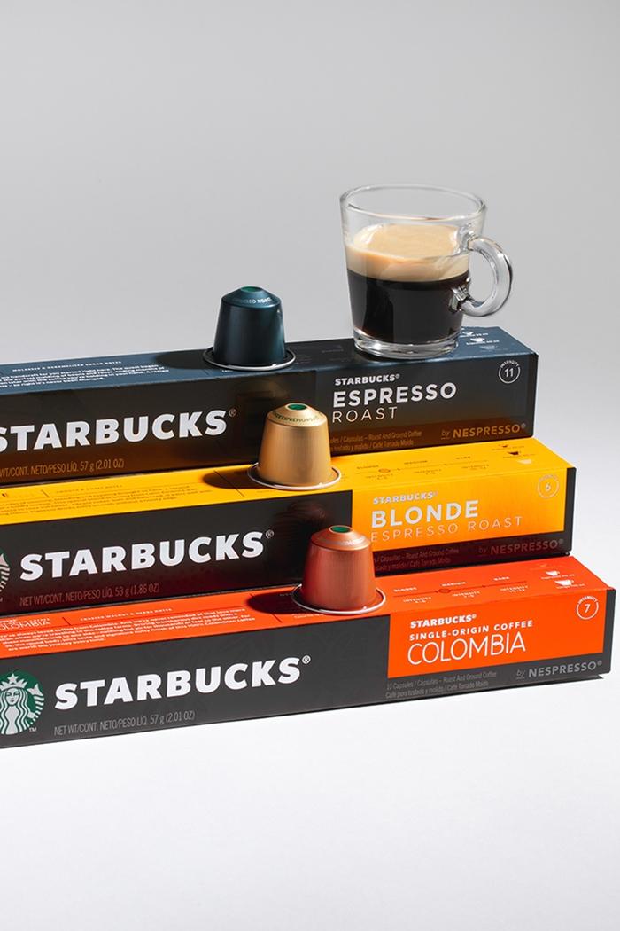 starbucks coffee nescafe nespresso capsules