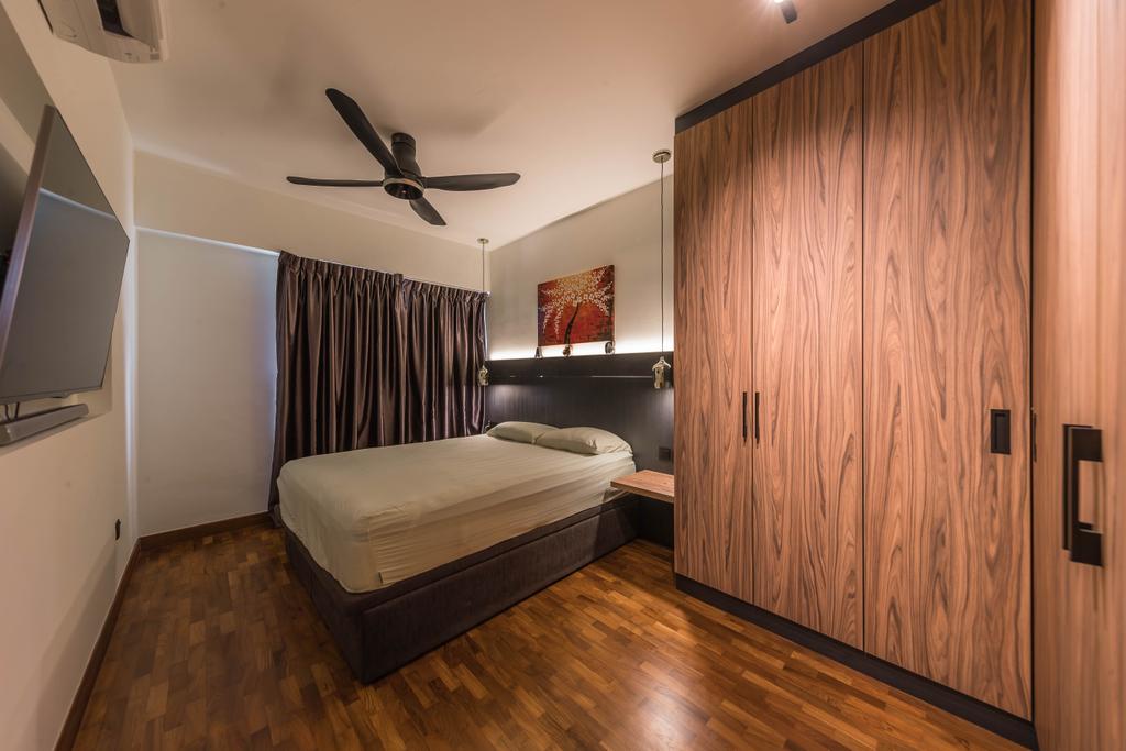 Contemporary, HDB, Bedroom, Sembawang Drive, Interior Designer, Tan Studio, Modern