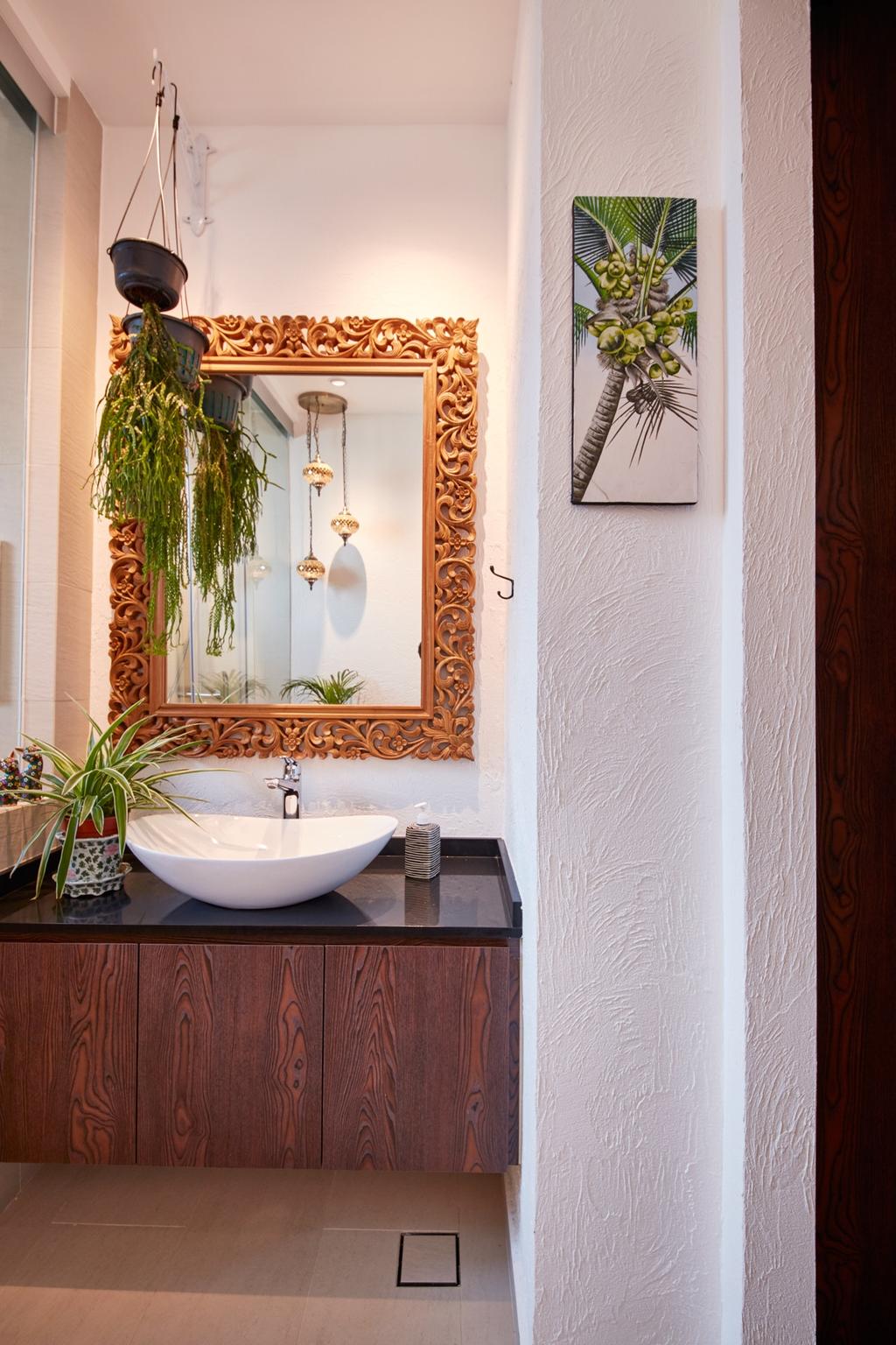Eclectic, Condo, Bathroom, Costa Rhu, Interior Designer, Free Space Intent, Traditional