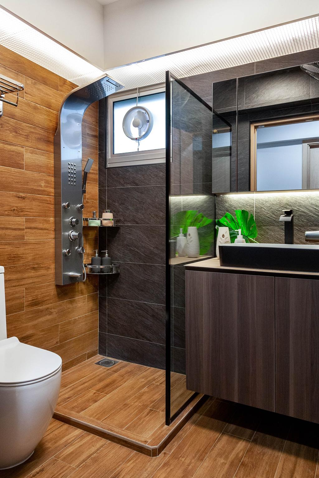 HDB, Bathroom, Canberra Street, Interior Designer, Darwin Interior