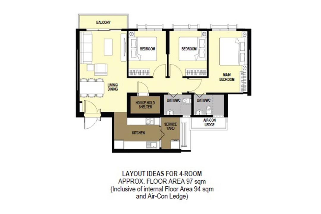 Alkaff LakeView CourtView BTO HDB