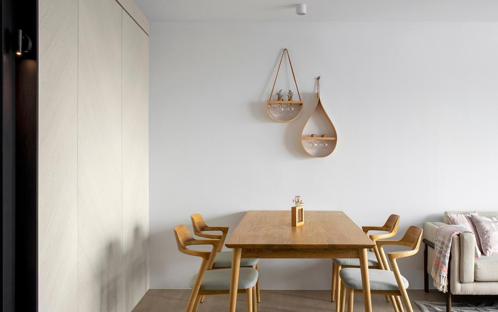 Scandinavian, HDB, Dining Room, Pinnacle @ Duxton, Interior Designer, Van Hus Interior Design